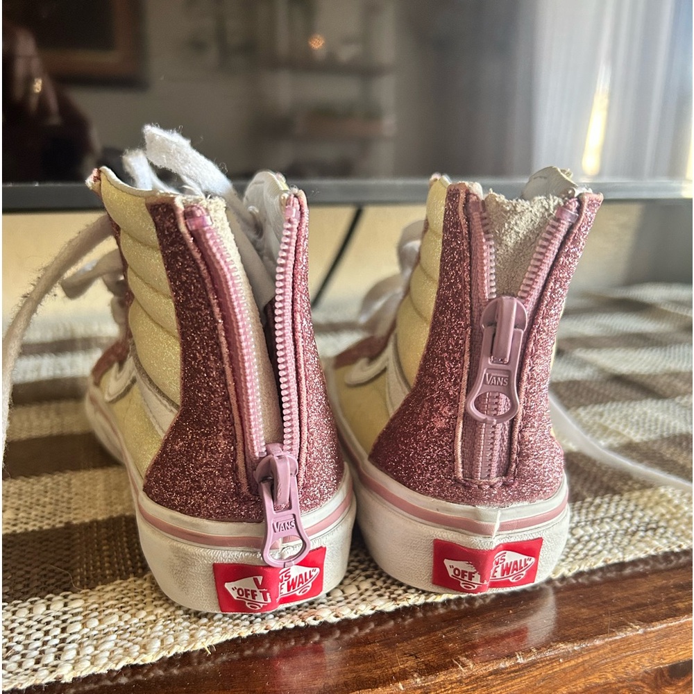 Vans like new pink